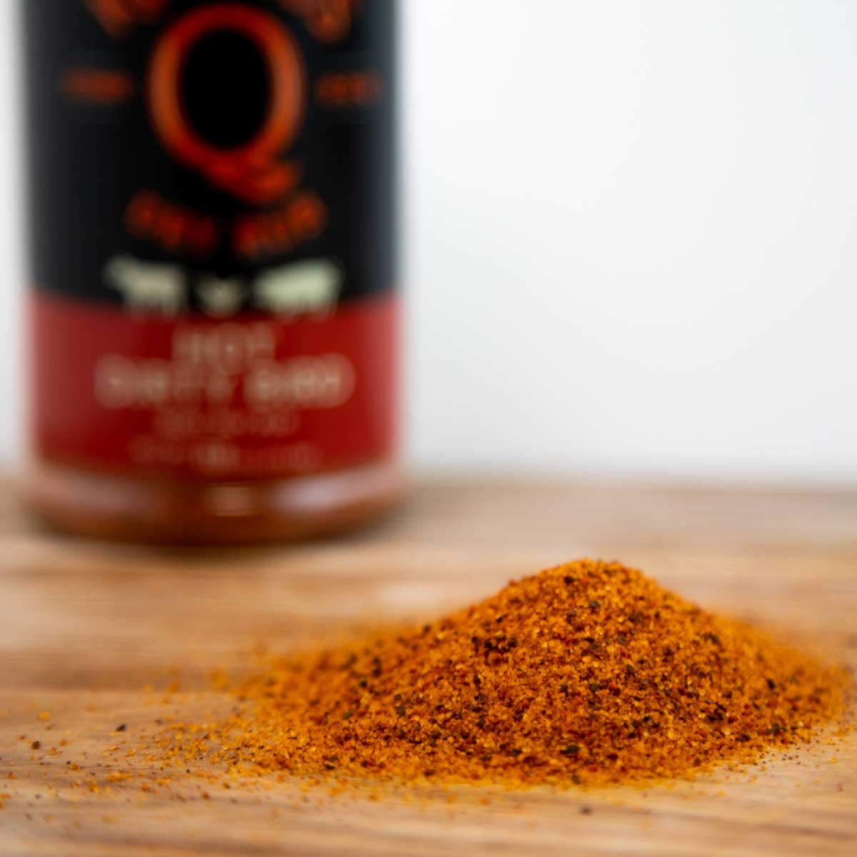 Kosmos Q Dirty Bird HOT BBQ Rub | Savory & Spicy Blend | Great on Chicken, Pork, Steaks & Brisket | Best Barbecue Rub | Meat Seasoning & Spice Dry Rub | 11 Oz Shaker Bottle