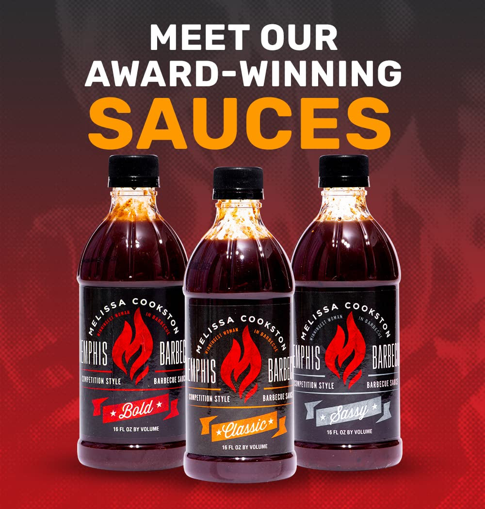 Melissa Cookston Cajun Garlic Sauce, Versatile Spicy Sauce for Marinating & BBQ, 8 FL Oz.