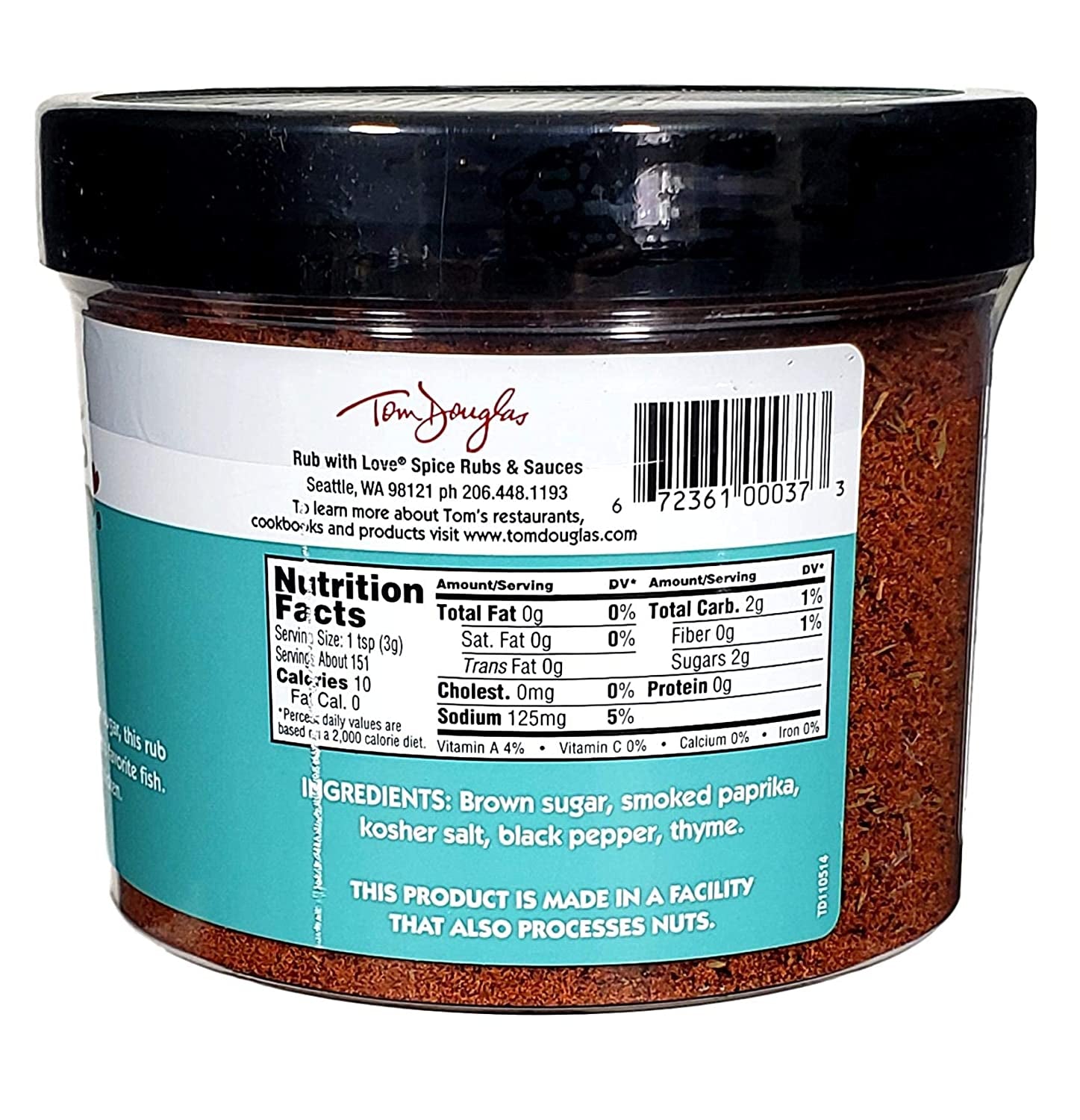 Rub with Love by Tom Douglas (Salmon, 1 Lb)