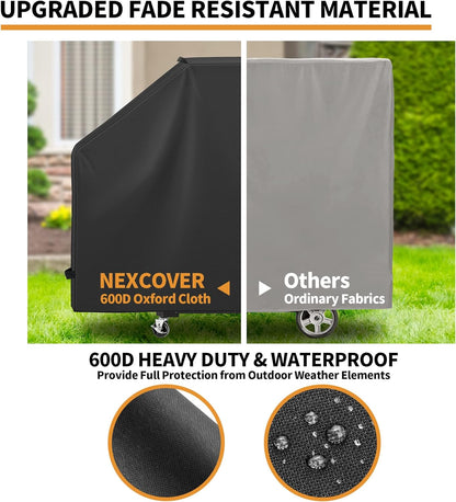 NEXCOVER Grill Cover - Compatible with Masterbuilt Gravity Series 1050 Digital Charcoal Grill, Waterproof Smoker Cover,Heavy Duty BBQ Cover, Fade Resistant Barbecue Cover, Anti-Uv & Weather Resistant.