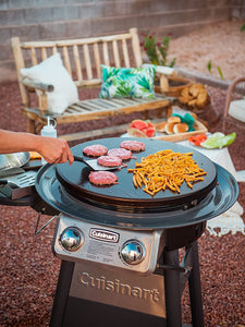 CGG-888 Outdoor Stainless Steel Lid, 360° Griddle Cooking Center