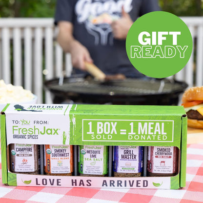 Freshjax Smoked Spices Gift Set, (Set of 5)