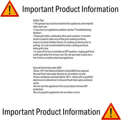 ® Patio Bistro® Tru-Infrared™ Electric Grill, Red – 20602109