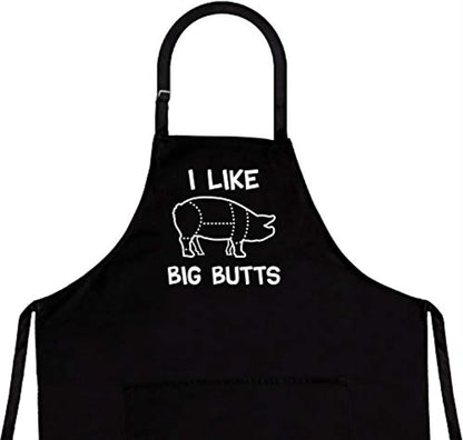 Aprons for Men | Premium Quality Funny Aprons | Best for BBQ, Grilling and Cooking | Chef Kitchen Grilling Apron