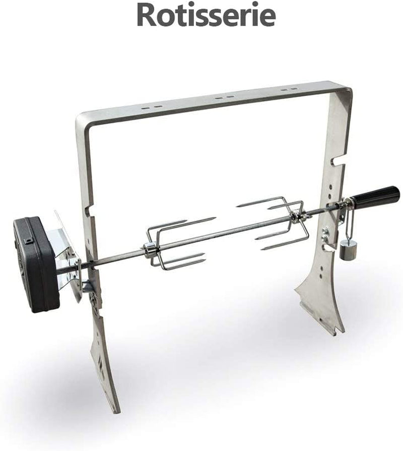 Classic 40" Grill with a Low Euro Base Home Chef Bundle with 5 Grilling Accessories.