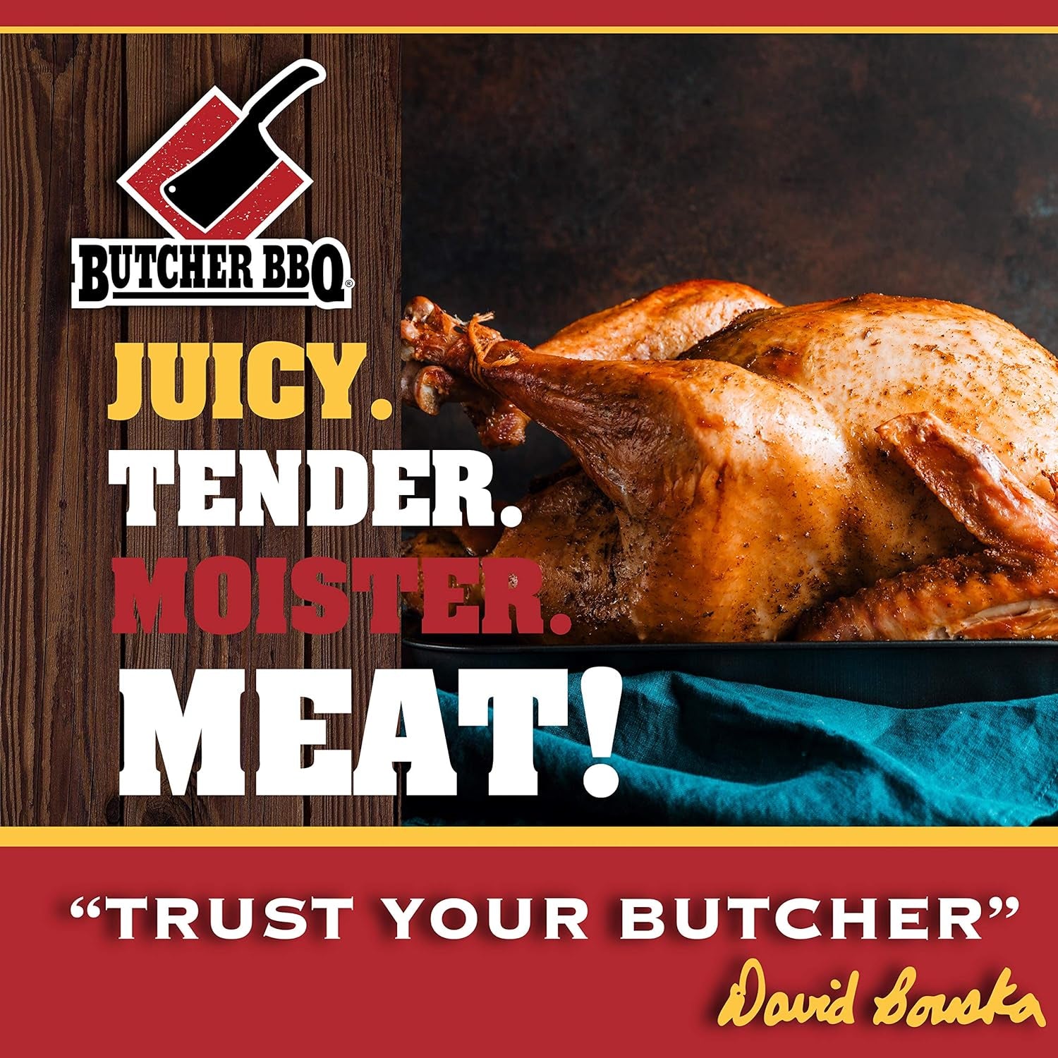 Butcher BBQ 12Oz Bird Booster Honey Flavor Powder Injection Marinade