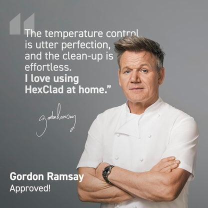 Hybrid Nonstick Griddle Pan, 12-Inch, Stay-Cool Handle, Dishwasher and Oven Safe, Induction Ready, Compatible with All Cooktops