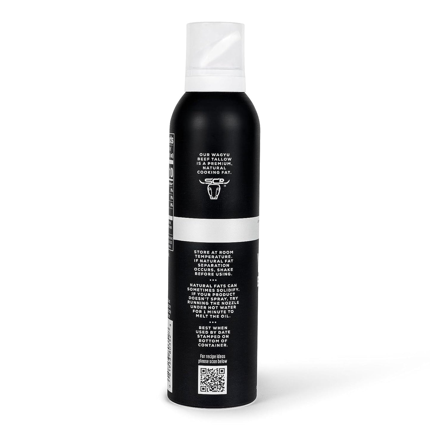 South Chicago Packing Wagyu Beef Tallow Spray, 7 Ounces Liquid, Paleo-Friendly, Keto-Friendly, 100% Pure Wagyu