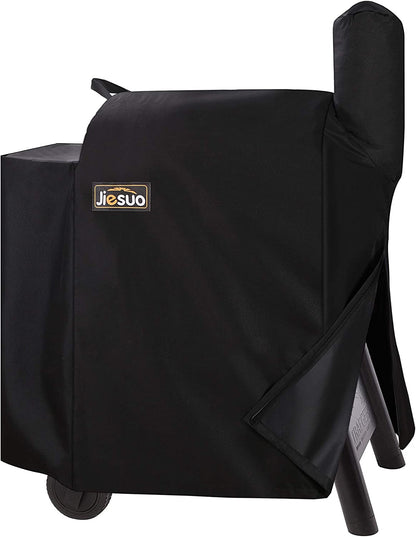 Grill Cover for Traeger 22 & Pro 575 Series Grills, Heavy Duty Waterproof Wood Pellet Grill Cover, Special Zipper Design