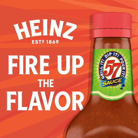 Image of Heinz Hot 57 Sauce, 10 Oz Bottle