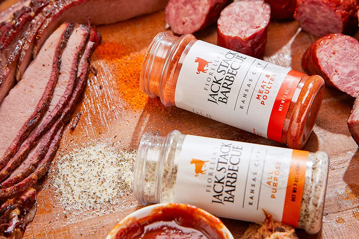 Jack Stack Barbecue Dry Rub Seasoning Variety Pack - All Purpose, Steak, Poultry & Meat Seasonings - Kansas City Spice 3 Pack - for Chicken, Steak, Ribs, Vegetables, Seafood, and More (7Oz Each)