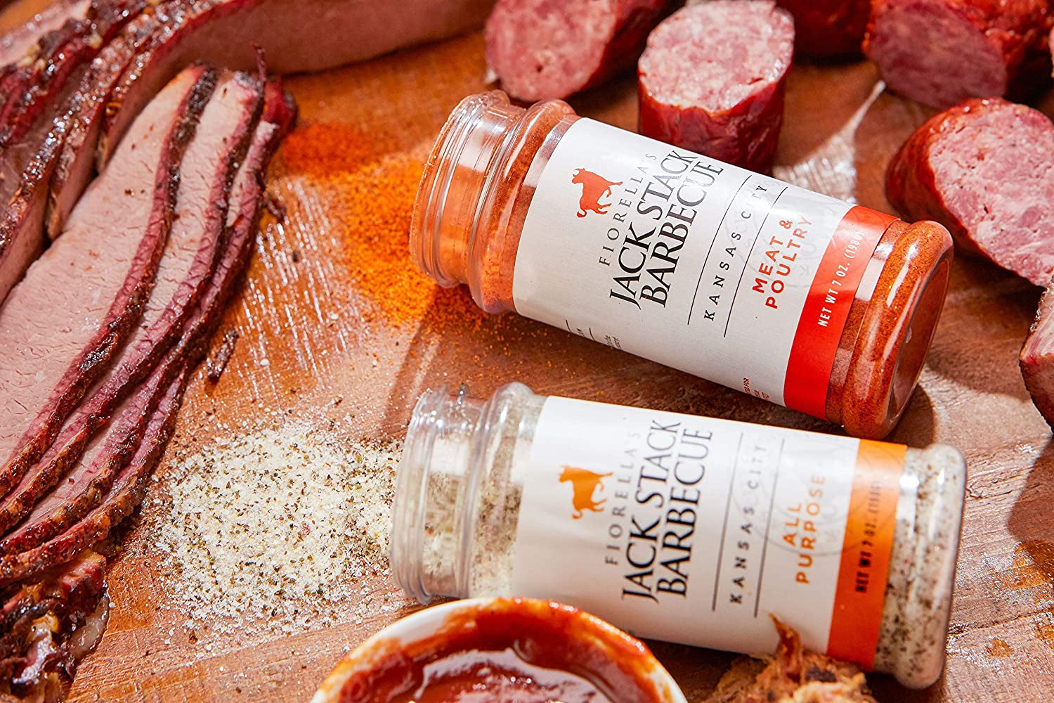 Jack Stack Barbecue Dry Rub Seasoning Variety Pack - All Purpose, Steak, Poultry & Meat Seasonings - Kansas City Spice 3 Pack - for Chicken, Steak, Ribs, Vegetables, Seafood, and More (7Oz Each)