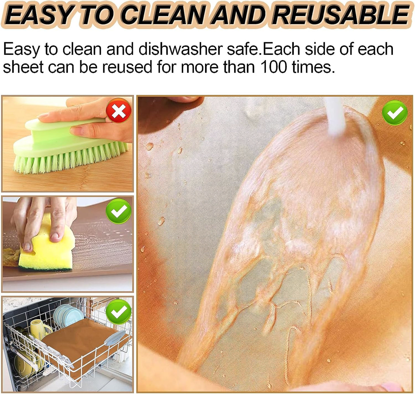 7 Pack Copper Grill Mats for Outdoor Grill, Heavy Duty BBQ Grilling Matt & Oven Liners, Resuable, Easy to Clean, Works on Gas Charcoal Electric Grill, Smoker, Oven -15.75 X 13 Inch