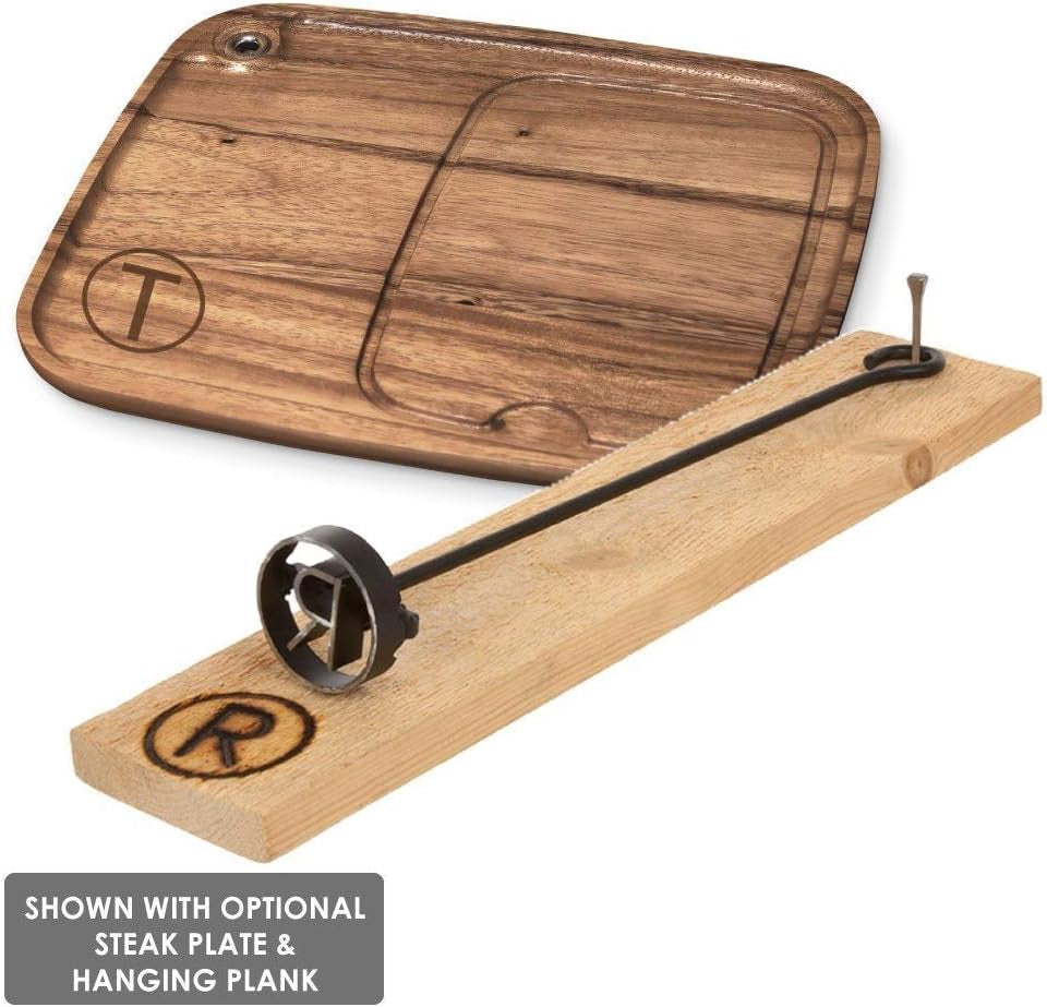 Circle F Branding Iron for Steak, Buns, Wood & Leather