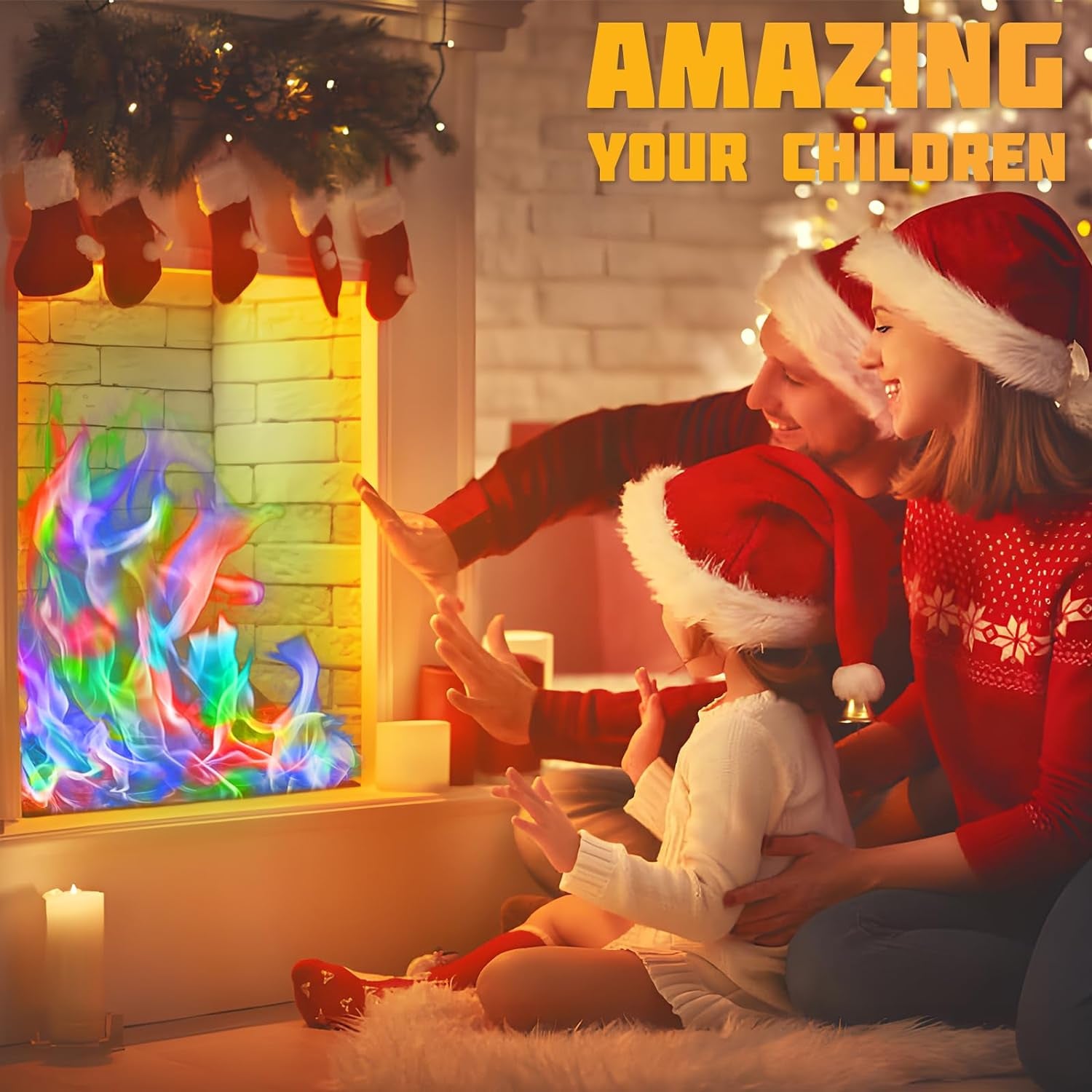 HGD (25 Pack) Magic Campfire Fire Color Changing Packets Fire Pit, Fire Color Packets,Magical Color Fire Packets, Bonfire Color Changing Packets, Campfire Color Flame Packets for Kids & Adults