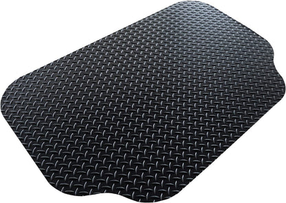 8D-075-30C-4L Deck and Patio Grill Mat, 30" X 48", Black