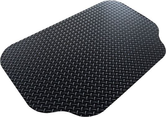 8D-075-30C-4L Deck and Patio Grill Mat, 30" X 48", Black