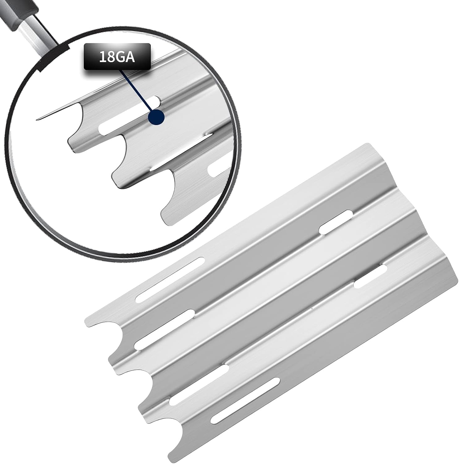14 1/2" Stainless Steel Grill Burners BBQ Gas Grill Replacement Parts for Vermont Castings CF9030, CF9050, VCS5005, VM400, Jenn Air JA460, JA480, JA580, Outdoor Cooking Grill Repair Kit