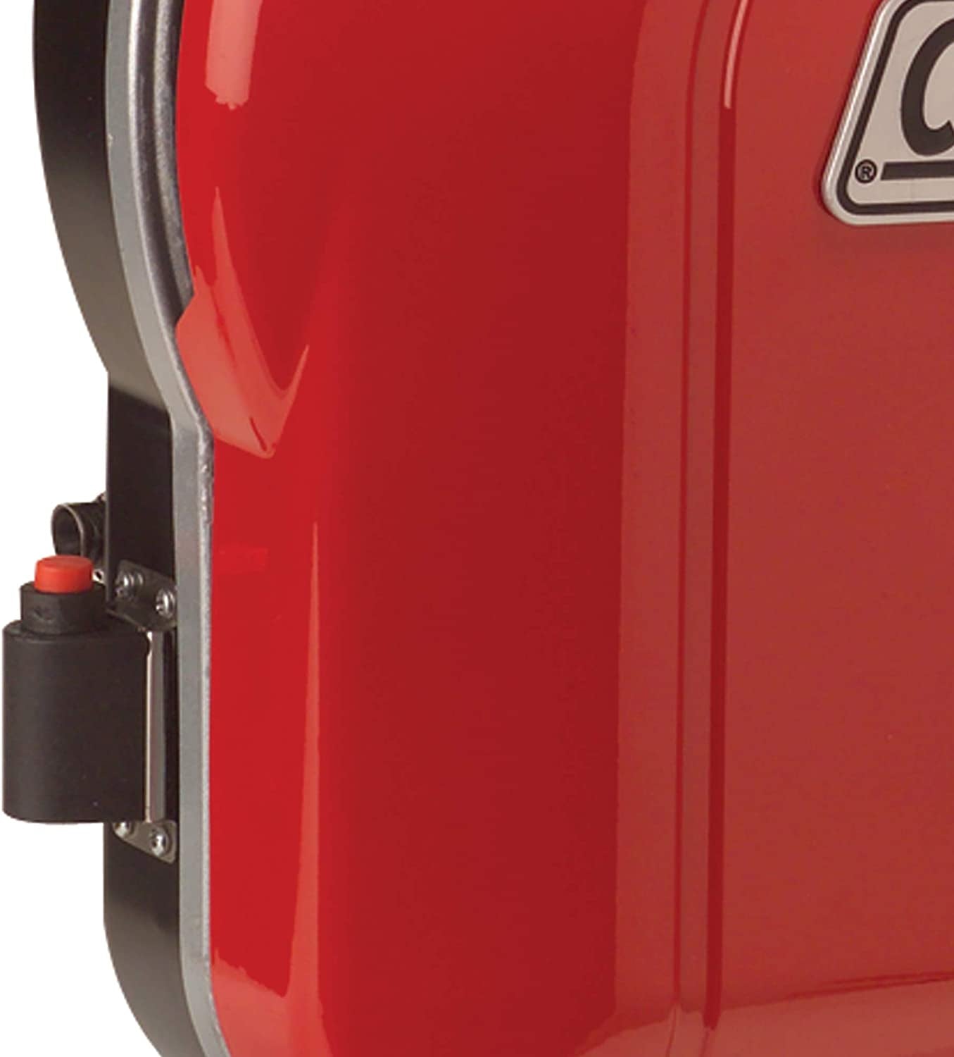 Fold N Go 1-Burner Propane Grill, Lightweight & Portable Grill with Push-Button Starter, Adjustable Horseshoe Burner, Built-In Handle, & 6,000 Btus of Power for Camping, Tailgating, Grilling