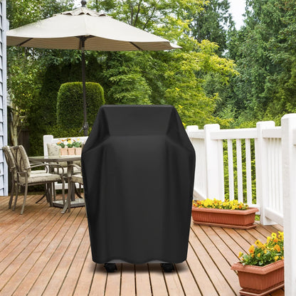 Arcedo Small Grill Cover 32 Inch, 2 Burner BBQ Gas Grill Cover, Heavy Duty Waterproof Outdoor Barbecue Cover, Fits Weber, Char Broil, Nexgrill and More Grills with Collapsed Side Tables
