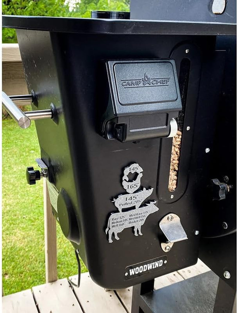 BBQ Gift Men Grilling Party for Husband,Meat Temperature Guide,Meat Smoking Guide,Bbq Decor Smoking Meat Accessories Refrigerator Fridge Magnet