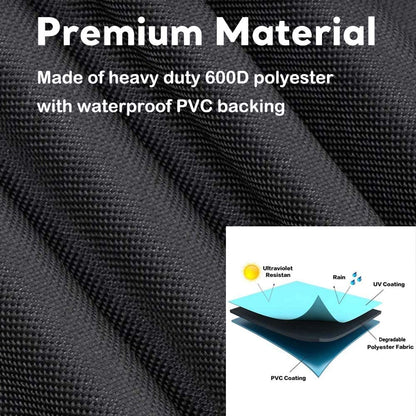 Grill Cover for Pit Boss 820 Deluxe, 820 Pro, 850 Pro Series Wood Smoker Pellet Grills Accessories, Cover for Pit Boss 820D, 820FB, 820PB, 820SP, 820SC, Heavy Duty Fabric Barbecue Grill Cover