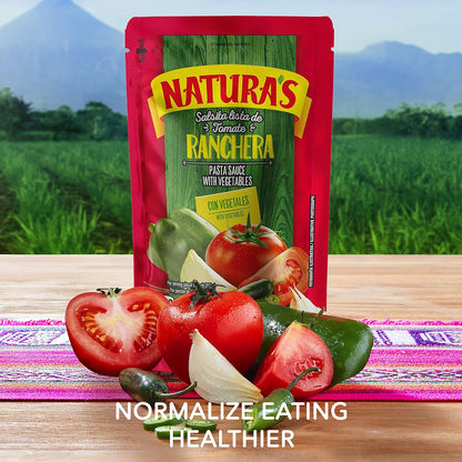 Natura'S Salsa Ranchera, 7.1Oz. Pouch (Pack of 3)