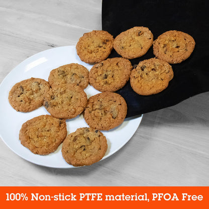 Grilling Mat 2 Pack (13.25"X18")- Heavy Duty 100% Non-Stick Reusable BBQ Grilling Sheet & Pan Liner - Use in Outdoor Barbecue Grill & Indoor Oven - Heat Safe up to 500° F - Great Gift for Father'S Day