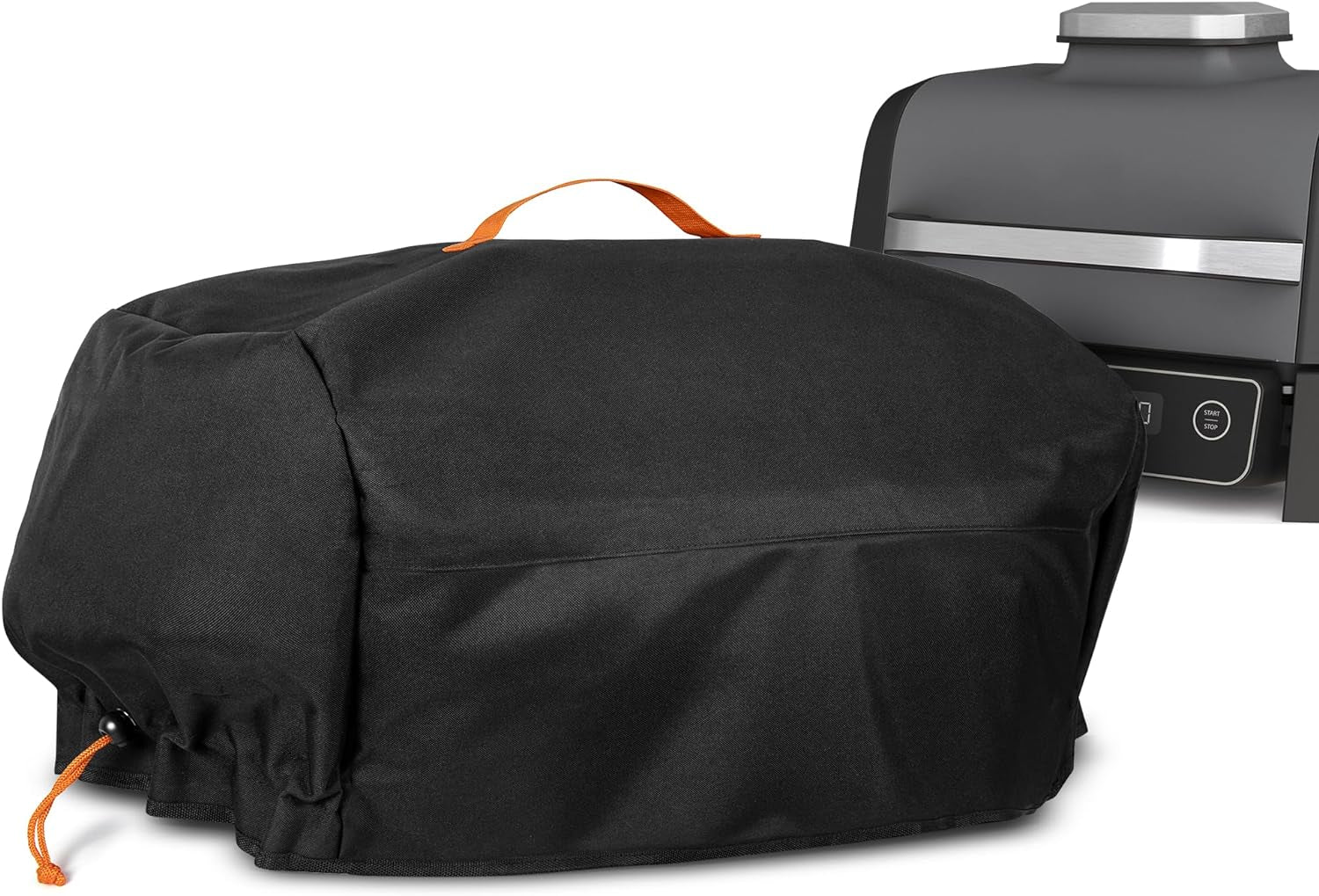 Grill Cover Compatible with Ninja OG701 OG751 Woodfire Grill, BBQ Grill Accessories Bag with Handle & Inner Pocket, Compatible with Ninja OG700 Series Outdoor 7-In-1 Grill Smoker, Cover Only