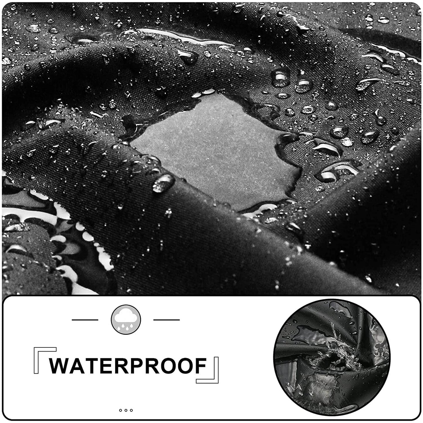 Grill Cover for Oklahoma Joe'S Longhorn Combo Grill, Anti-Fade Waterproof BBQ Cover for Oklahoma Joe'S Charcoal/Lp Gas/Smoker Combo, Fabric Handle for Easy Put on and Take Off, 600D Polyester