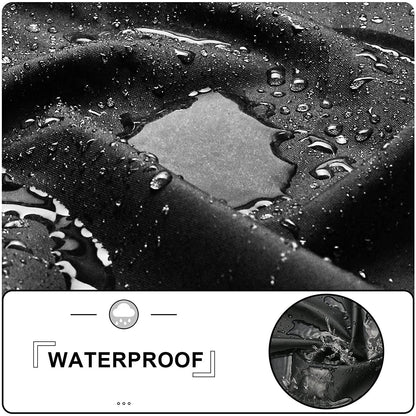 Grill Cover for Oklahoma Joe'S Longhorn Combo Grill, Anti-Fade Waterproof BBQ Cover for Oklahoma Joe'S Charcoal/Lp Gas/Smoker Combo, Fabric Handle for Easy Put on and Take Off, 600D Polyester