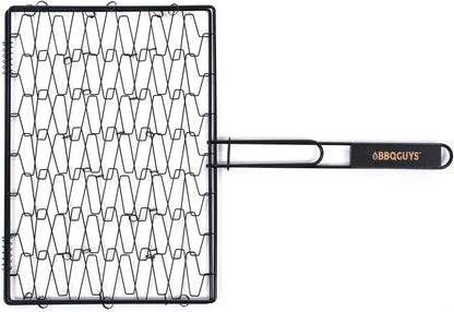BBQGUYS Signature Non-Stick Flexible Grilling Basket - BBQ-FGB