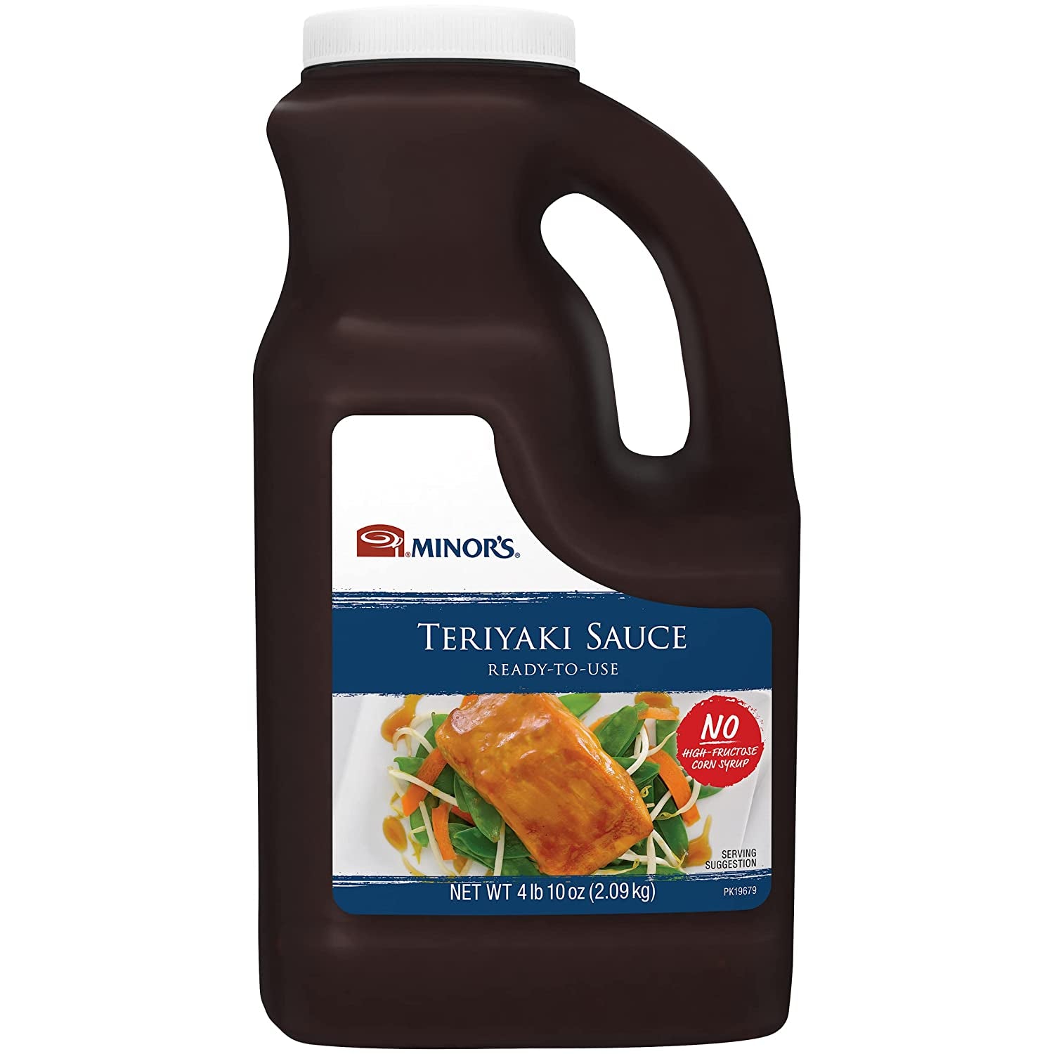Minor'S Teriyaki and Stir Fry Sauce, BBQ Sauce and Marinade, 4 Lb 9.6 Oz Bulk Bottle (Packaging May Vary)