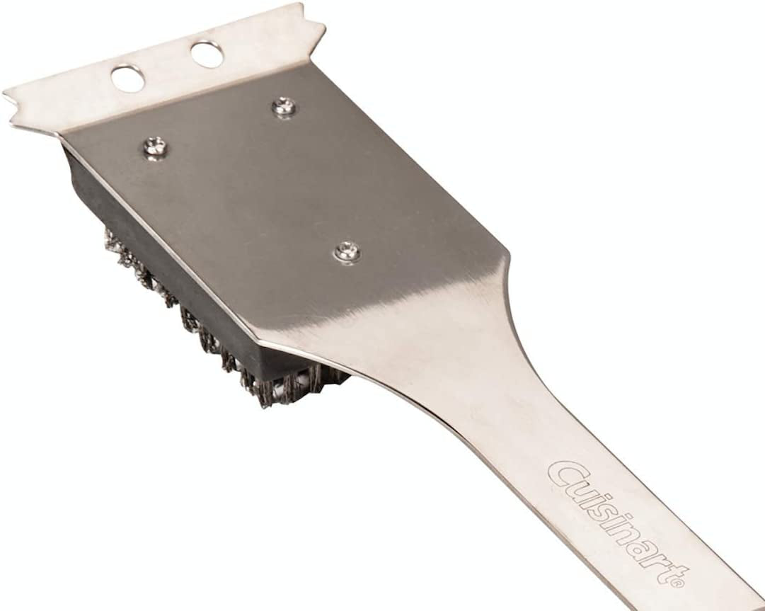 CCB-5014 BBQ Grill Cleaning Brush and Scraper, 16.5", Stainless Steel, 16. 5