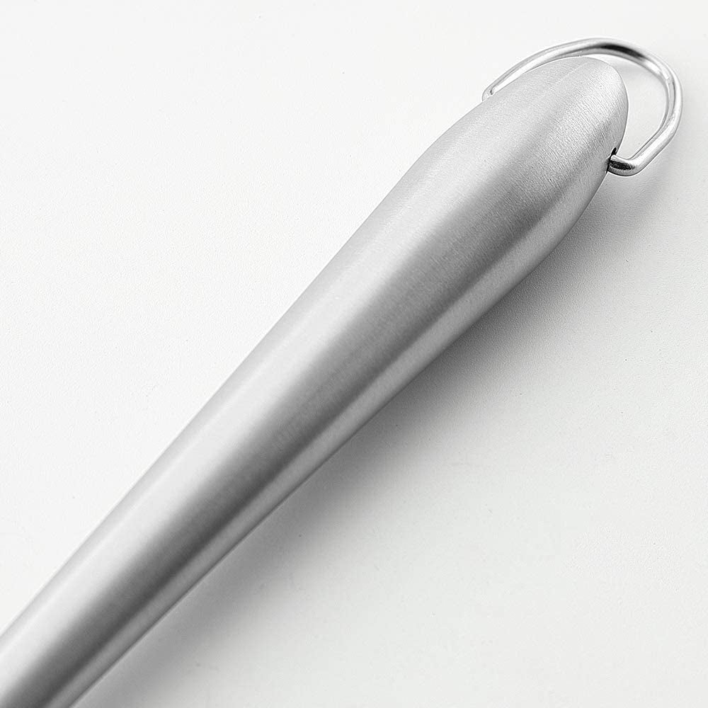 JXS Silicone Sauce Basting Brush, 12 Inch Sturdy BBQ Basting Brush with Stainless Steel Handles