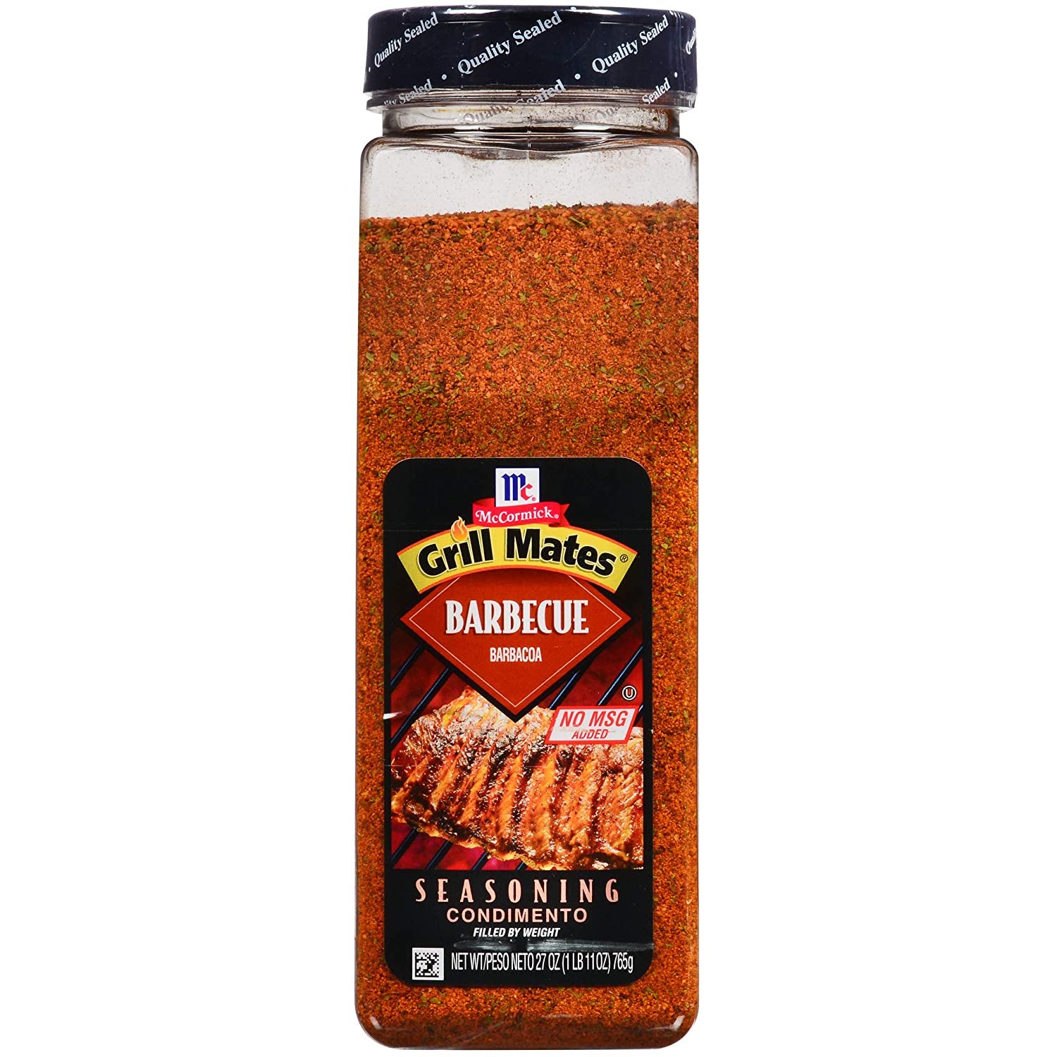 Mccormick Grill Mates Barbecue Seasoning, 27 Oz - One 27 Ounce Container of Barbecue Rub, Perfect for Proteins, Vegetables and Fruits