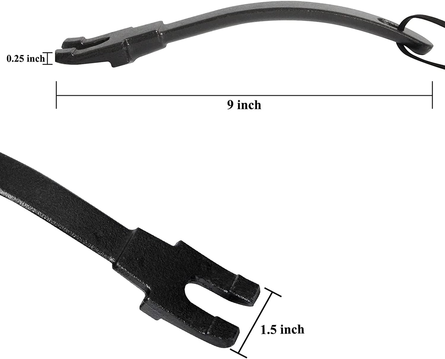 Grill Grate Lifter Grill Cast Iron Cooking Grid Lifter,Big Green Egg Cast Iron Cooking Grate Handling Lifter Accessories for Moving Cast Iron and Stainless Steel Grilling Nets