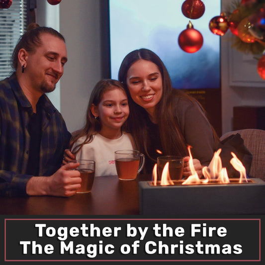 Houswise Tabletop Fire Pit, Portable Fire Pit Bowl, Indoor Smores Maker, Table Top Firepit, Outdoor Indoor Fire Pit Tabletop, Indoor Fireplace, Mini Tabletop Fireplace, Decor Housewarming Gifts