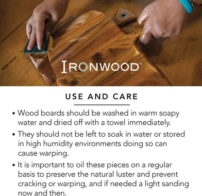 Letter W Branding Iron for Steak, Buns, Wood & Leather