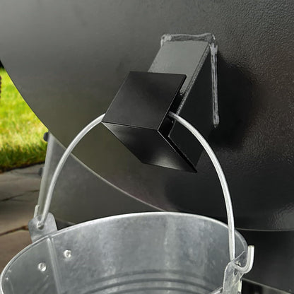 Grease Chute Cover for Traeger Grill, No Touch Metal Grease Trap Cover, Suit for Traeger Ironwood 885, Pro 780 Grills, Pro Series 22 Etc