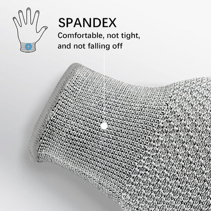 Cut Resistant Gloves, EN388 Level 5 Cut Resistant Gloves, No Cut Gloves, Cut Proof Gloves, Food Grade