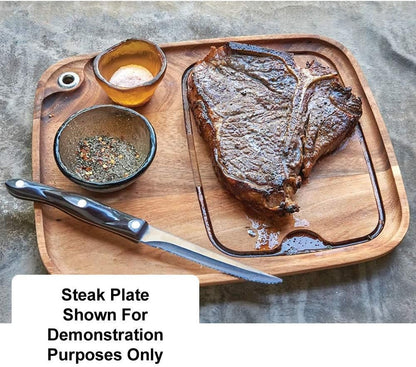 Circle F Branding Iron for Steak, Buns, Wood & Leather