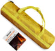 Rilltowpe BBQ Tool Storage Bag，Grill Accessory Storage，Bbq Tool Storage，Thickened Waterproof BBQ Tool Bag (Yellow)，Gifts for Men, Dad, Husband.