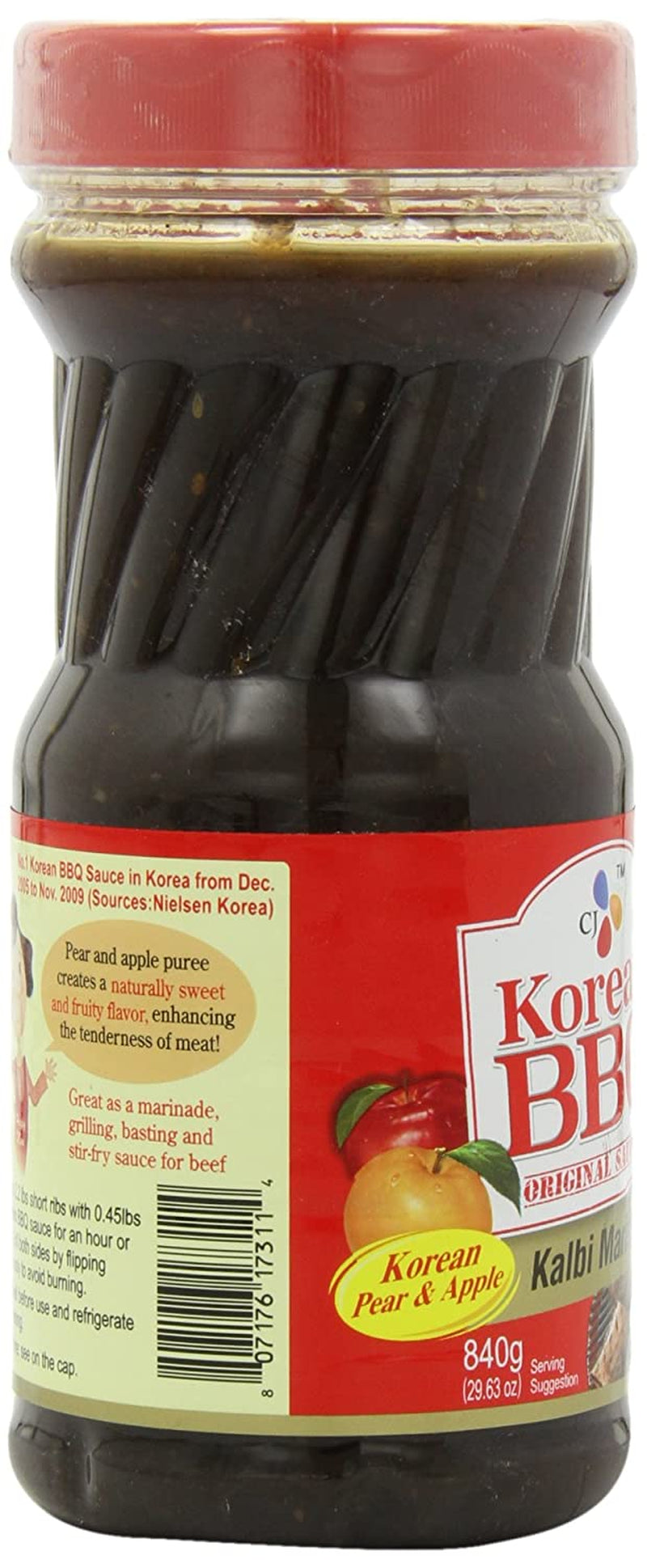 CJ Korean BBQ Sauce - Bulgogi, 29.63-Ounce Bottles (Pack of 4)