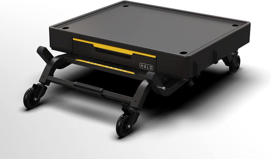Outdoor Cart | Portable Outdoor Countertop Grill Cart | Drop down Drawer Storage | Collapsible | Tank Storage