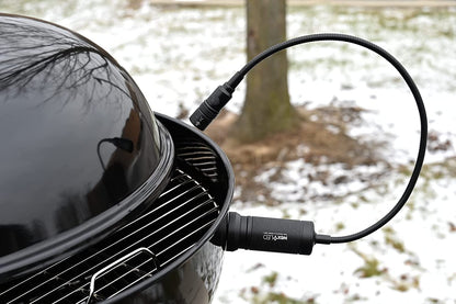 NT-7647-F Magnetic BBQ Grilling Light for Outdoor Grill, 18-Inch Flexible Gooseneck, Heat & Weather Resistant, IP-54, Warm Natural Lighting Shows True Color of Your Food, Perfect Grill Gift