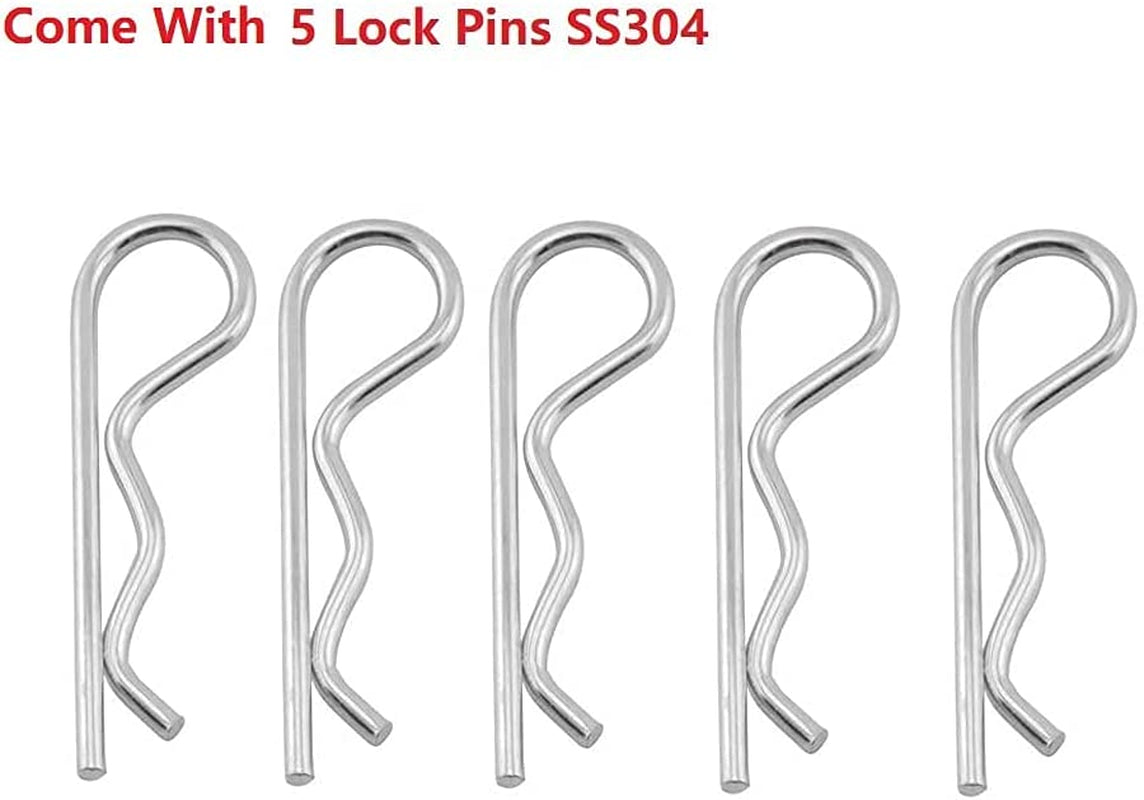 5 Pack Cast Stainless Steel 304 BBQ Grill Burners Upgraded BBQ Replacement Parts for Premium Gas Grills from Bull, Lion, Blaze Cal Flame Aussie Beafeater Steele Broilchef Charbroil Turbo