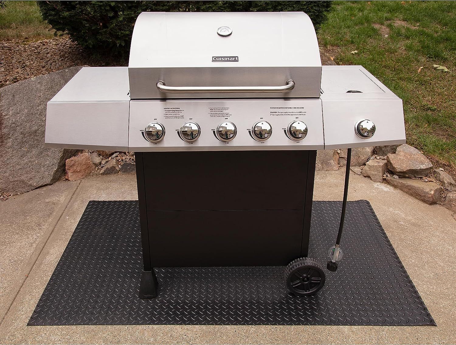 CGMT-300, 65” X 36, 65" X 36", Premium Deck and Patio Grill Mat, 65" X 35"