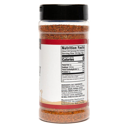 Head Country Bar-B-Q Championship Seasoning, Original | Gluten Free, MSG Free Barbecue Seasoning | Bold & Herbal Dry Spice Rub to Boost the Flavor of All Your BBQ Favorites | 12 Ounce, Pack of 1
