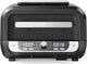 Smokeless Indoor Grill with Air Fryer,  Electric Air Fryer Grill Combo, 12-In-1 for Grill, Griddle, Slow Cook, Broil, Bake, Crisp, Roast, Dehydrate, Dual Heating Elements, Easy Knob Control